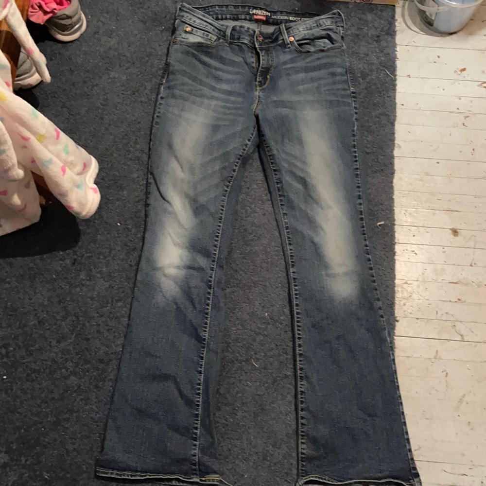 Levi boot cut jeans